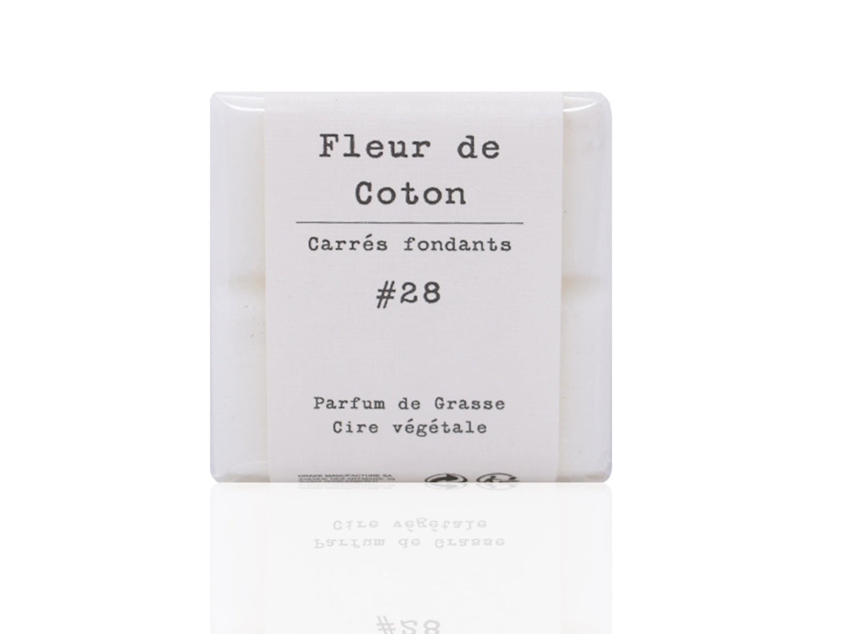 Nr.28 / FLEUR DE COTON - Duftwachs Schmelztablette