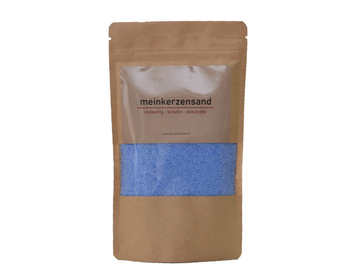 KERZENSAND 200G HELLBLAU