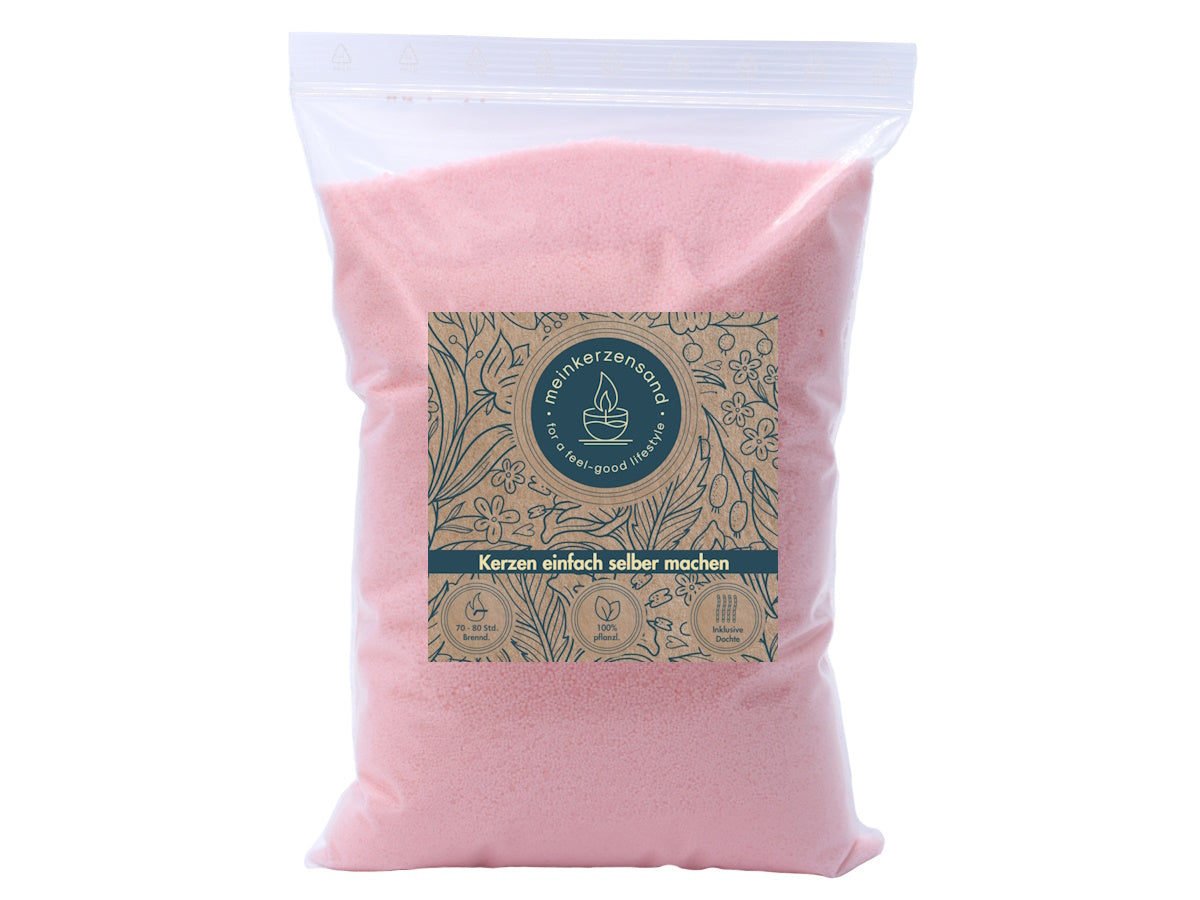 KERZENSAND 1000G ROSA